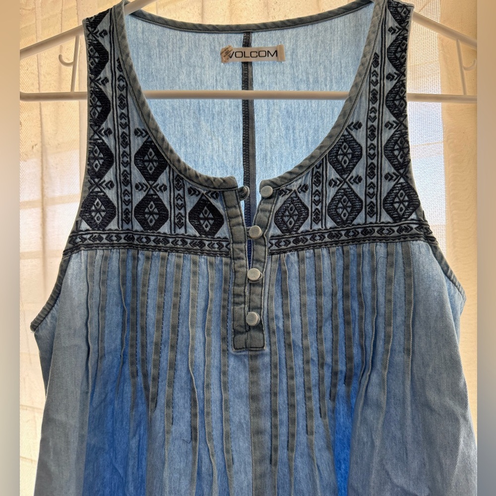 VOLCOM Denim Dress - XS